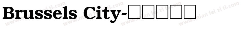 Brussels City字体转换
